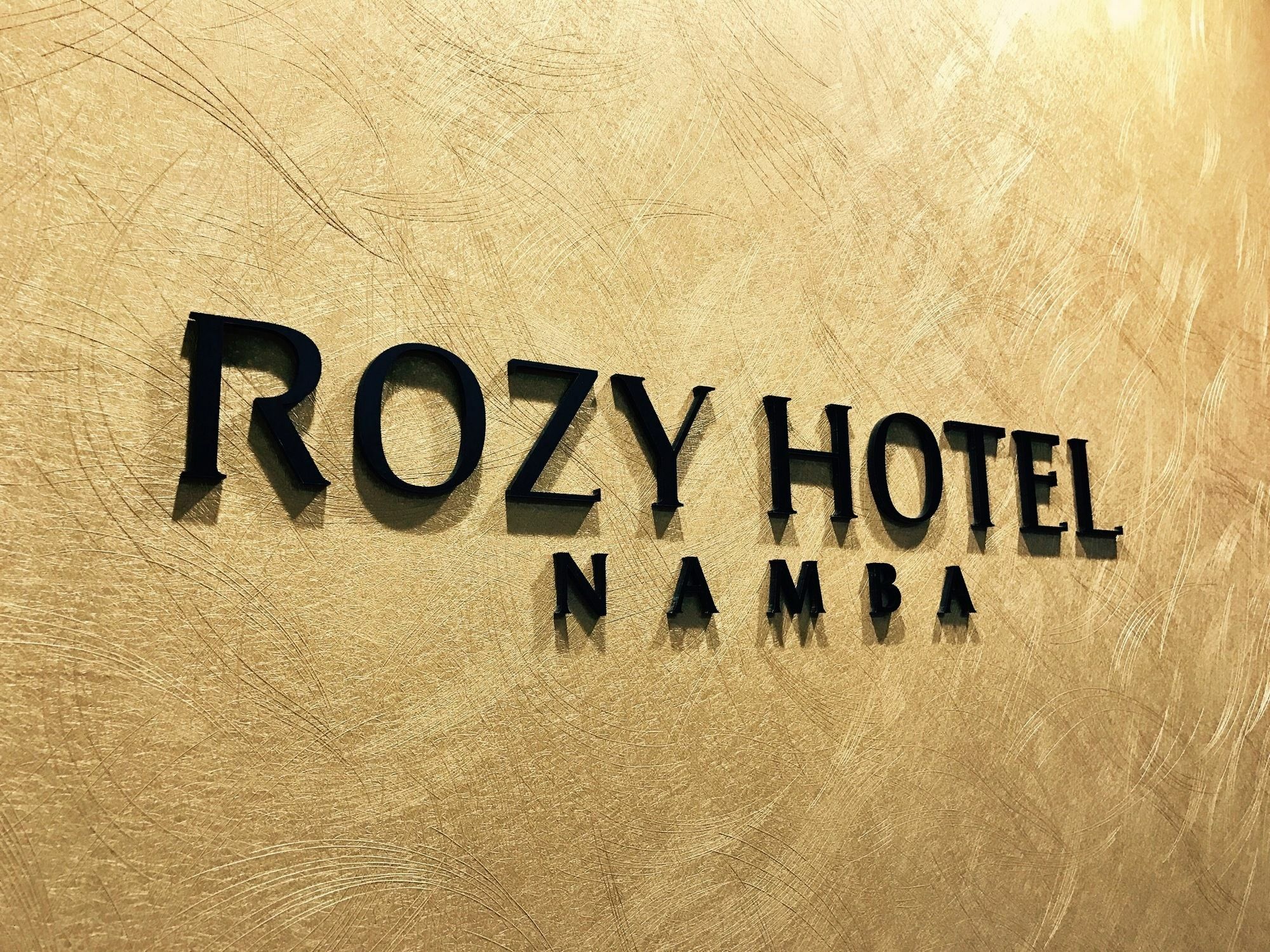 Rozy Hotel Namba Osaka Exterior photo